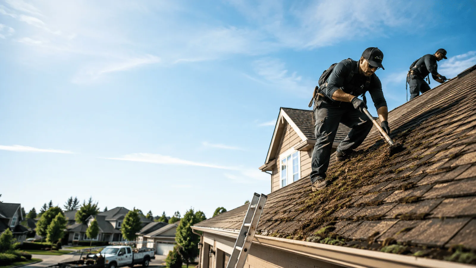 Roof Moss Removal in Topsham, VT near me
